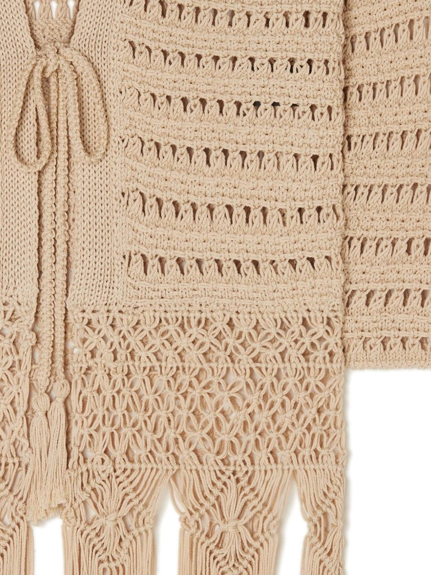 Affordable Love to crochet Alanui Letter Women cardigan India 0326